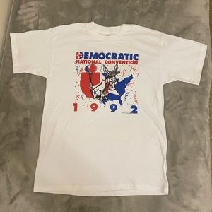 Vintage 1992 Democratic National Convention NYC T Shirt